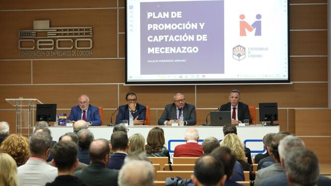 Presentación del plan de la UCO en la sede de CECO.