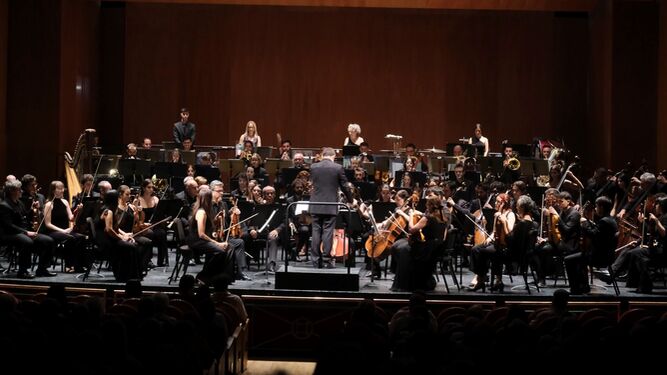 La Orquesta de Córdoba, en su primer concierto de abono de la temporada.