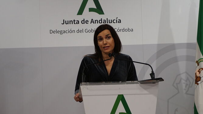 La delegada de Empleo de Córdoba, María Dolores Gálvez.