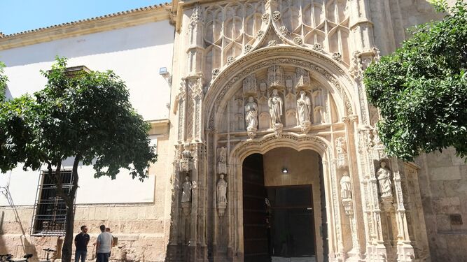 Entrada al Palacio de Congresos de Córdoba.