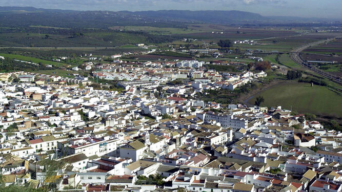 Vista aérea de Almodóvar del Río.