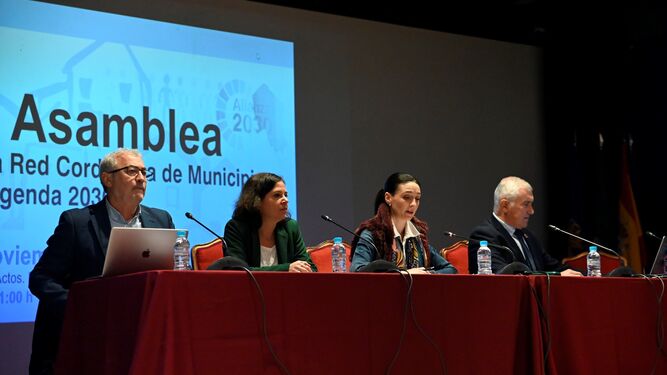 Un momento de la inauguración del Foro de la Alianza 2030 en Córdoba.