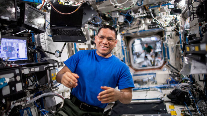 El astronauta Frank Rubio.