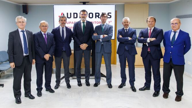 Nueva junta directiva del Instituto de Censores Jurados de Cuentas de España.