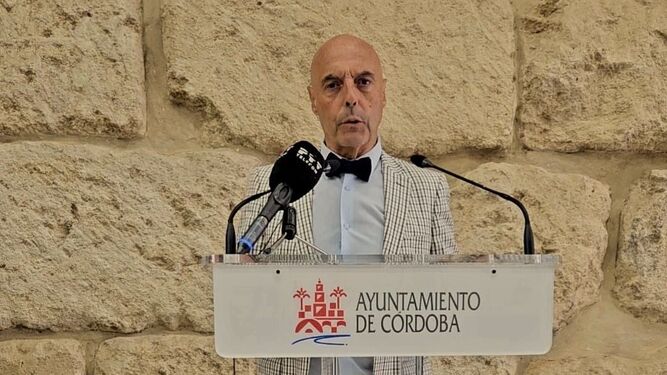 Antonio Hurtado, en el Ayuntamiento de Córdoba.