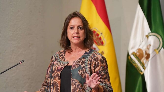 La consejera de Salud, Catalina García.