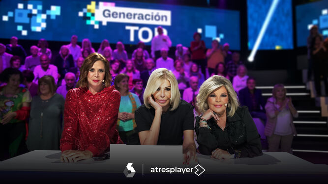 Agatha Ruiz de la Prada, Bibiana Fernández y Terelu Campos en 'Generación Top'