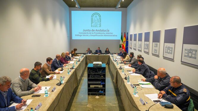 Reunión del Consejo Andaluz del Fuego.