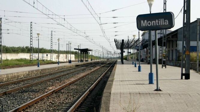 Estación de tren de Montilla.