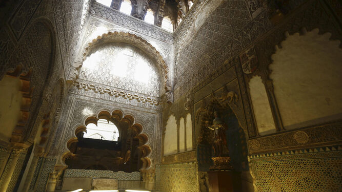 Interior de la Capilla Real en la Mezquita-Catedral de Córdoba.