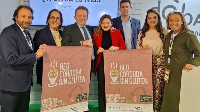 Presentación de la Red de Establecimientos Sin Gluten de Córdoba en Fitur.