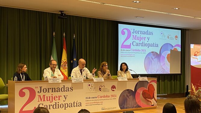 Inauguración de las II Jornadas de Mujer y Cardiopatías de la Sociedad Andaluza de Cardiología en Córdoba.