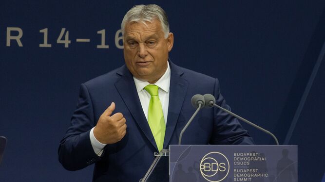 Víktor Orban, primer ministro húngaro