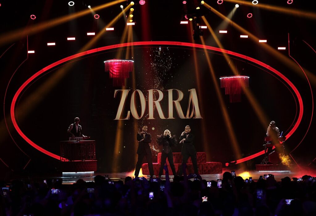 Nebulossa, clasificados en primer lugar con su cabaret de 'Zorra'