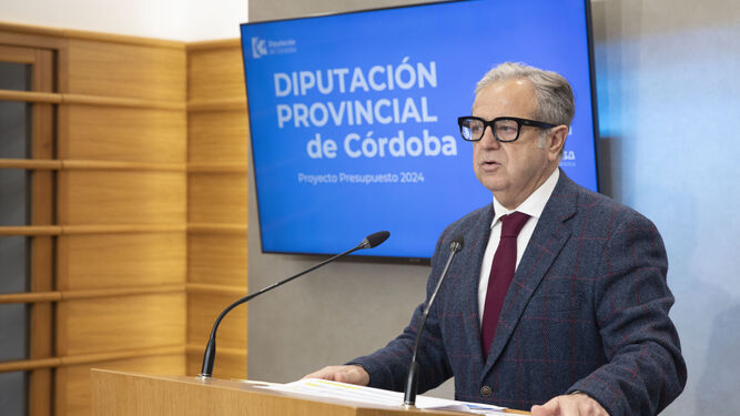El presidente de la Diputación, Salvador Fuentes.