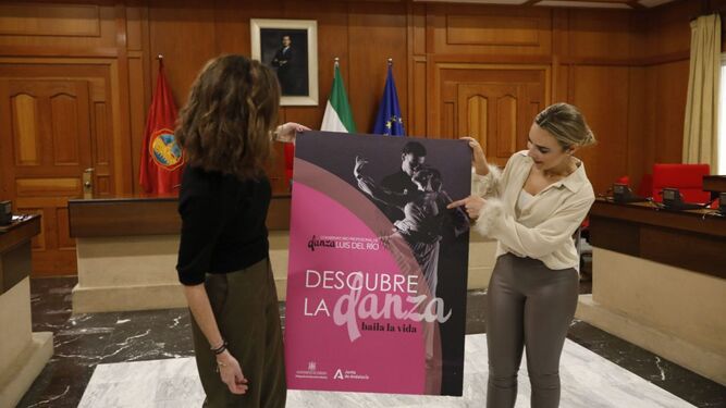 Lucía Luque (izquierda) y Narci Ruiz (derecha) presentan la nueva edición de 'Descubre la Danza'.