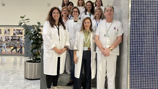 El equipo de Neurofisiología del Reina Sofía.