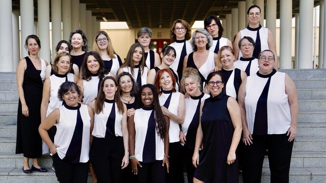 El coro femenino Euterpe.