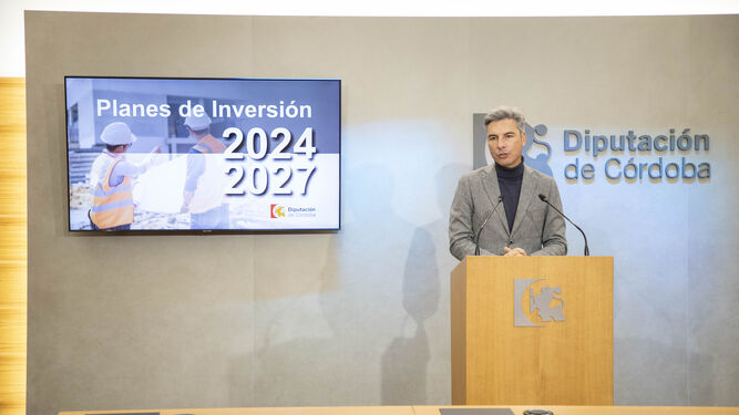 Andrés Lorite presenta los Planes de Inversión 2024-2027