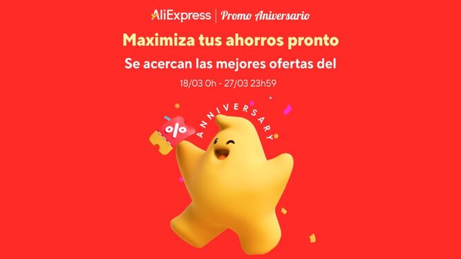 Celebra el cumpleaños de AliExpress con las mejores ofertas: ¡descuentos de hasta el 70% en todas las categorías!