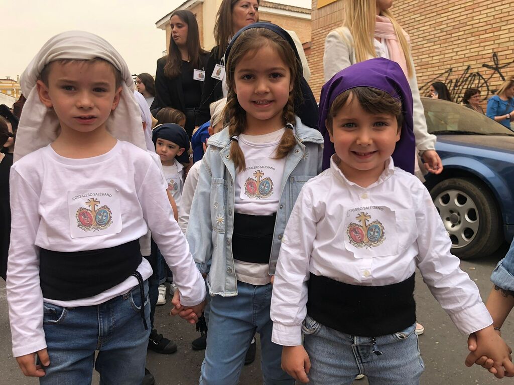 Las mejores im&aacute;genes de la Semana Santa Chiquita de los alumnos de Infantil del colegio Salesianos de C&oacute;rdoba