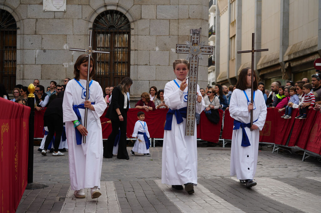 M&aacute;s de 500 ni&ntilde;os participan en el desfile infantil de Semana Santa de Pozoblanco, en im&aacute;genes