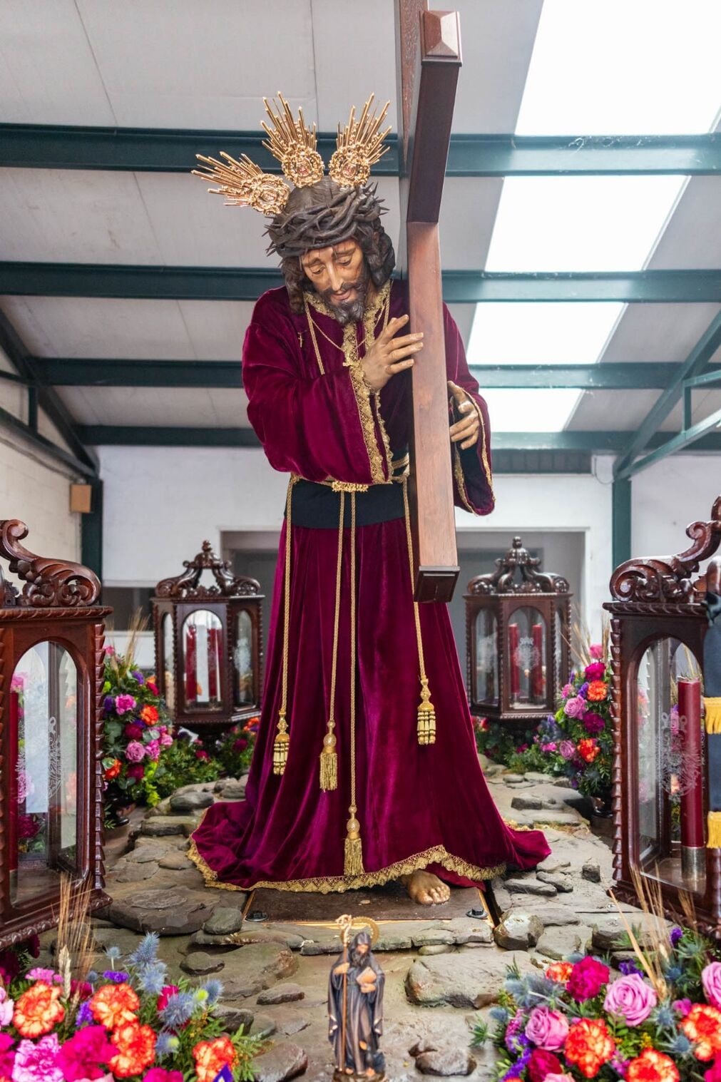 Jueves Santo en Villanueva de C&oacute;rdoba: La veneraci&oacute;n a Nuestro Padre Jes&uacute;s, en im&aacute;genes
