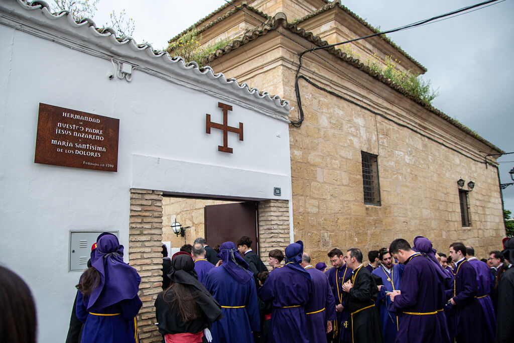 Viernes Santo en Montilla: la lluvia frustra la salida del Nazareno