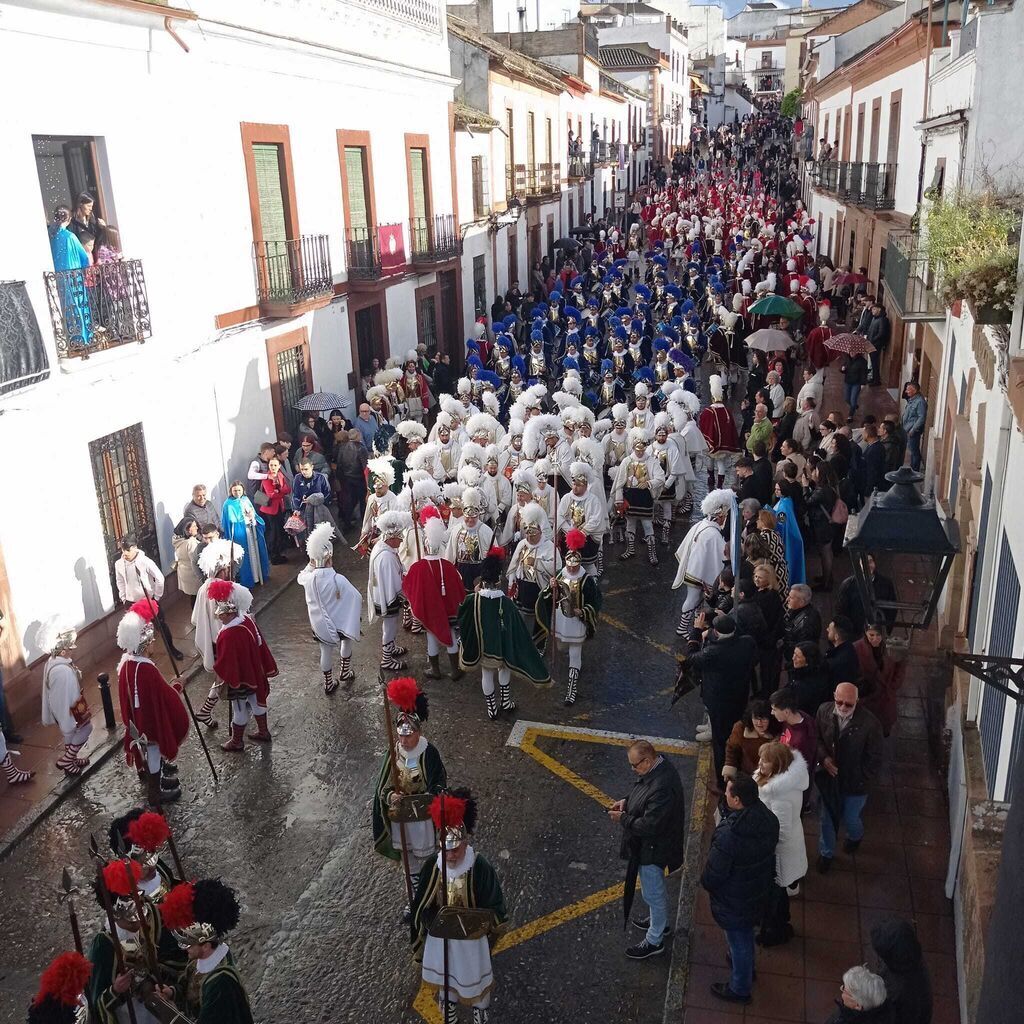 MONTORO. Desfile de romanos