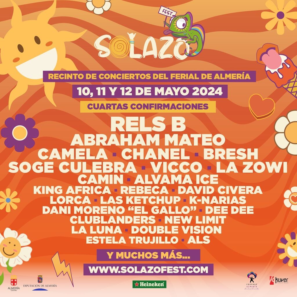 Solazo Fest | Almer&iacute;a | 10, 11 y 12 de mayo
