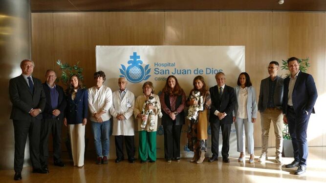 Participantes en las jornadas del Hospital San Juan de Dios.