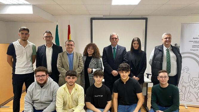 Alumnos de Córdoba que participarán en el Campeonato Nacional de FP SpainSkills 2024.