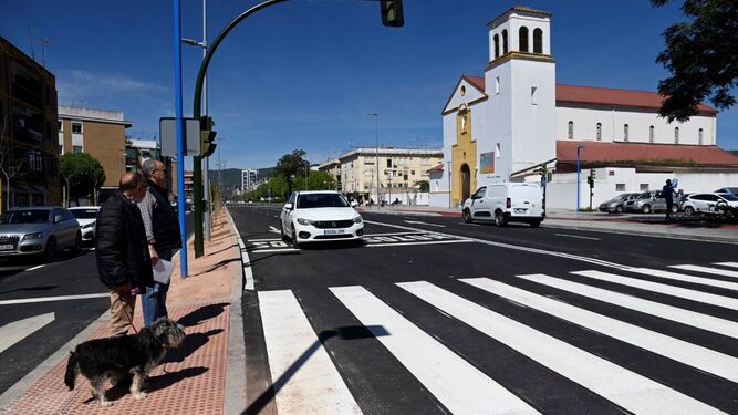 Apertura al tráfico de la avenida de Trassierra.