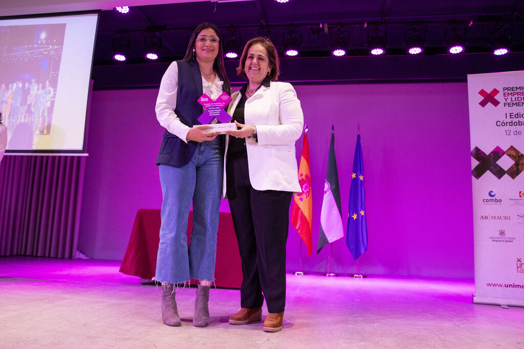 La entrega de los I Premios al Emprendimiento y Liderazgo Femenino de la Diputaci&oacute;n de C&oacute;rdoba, en im&aacute;genes