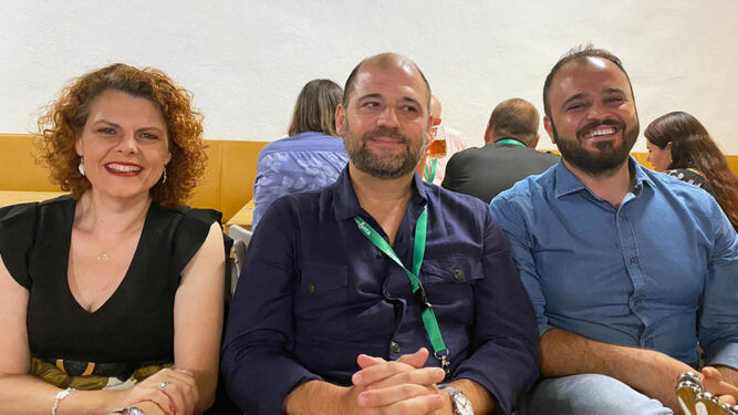 Los investigadores Inmaculada Garrido, Enrique Quesada y Meelad Yousef.
